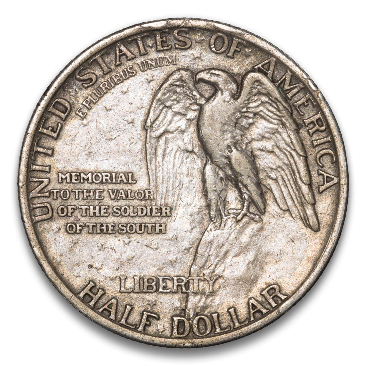 US 50 Cent Commemorative 1925 Stone Mountain Non-Certified EF-40