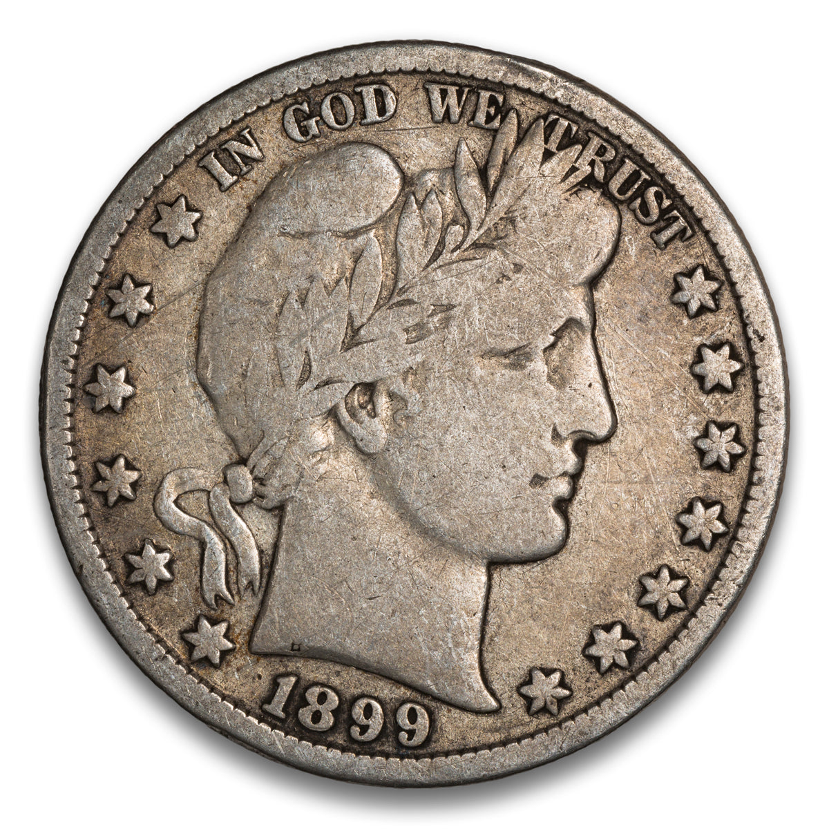 US 50 Cent Barber 1899S F-12