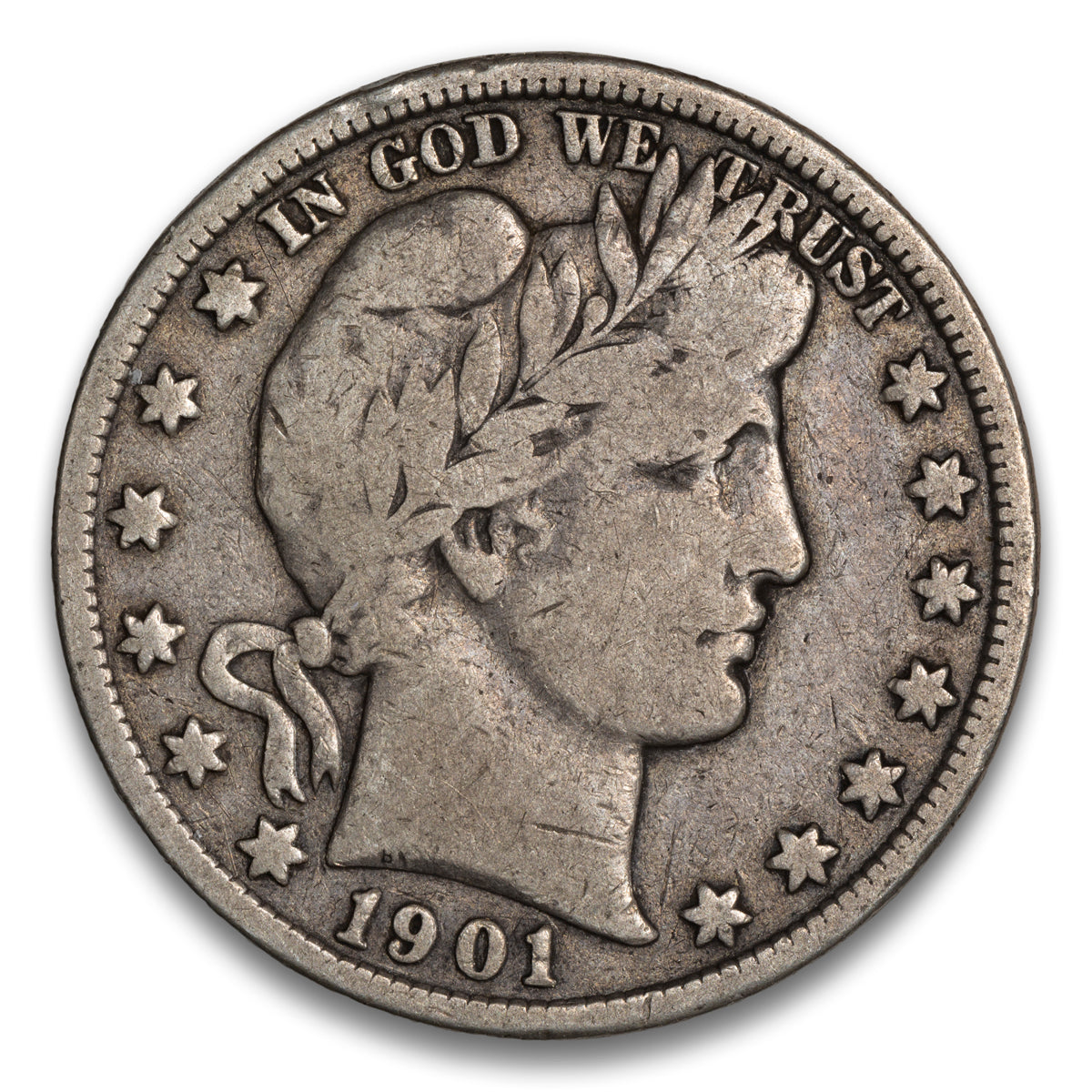 US 50 Cent Barber 1901 F-12
