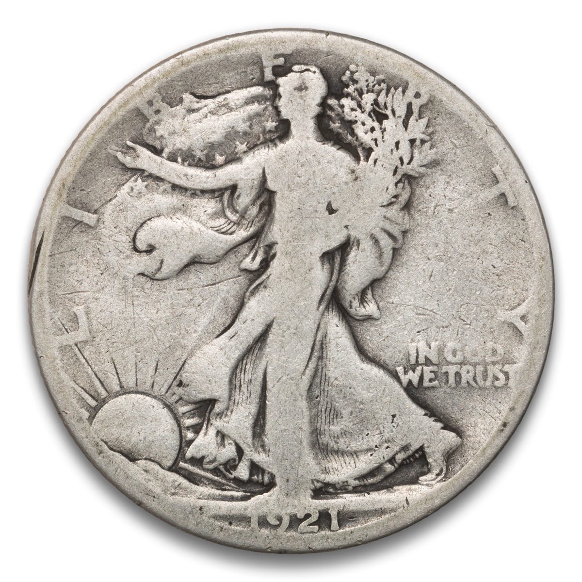 US 50 Cent Walking 1921S G-4