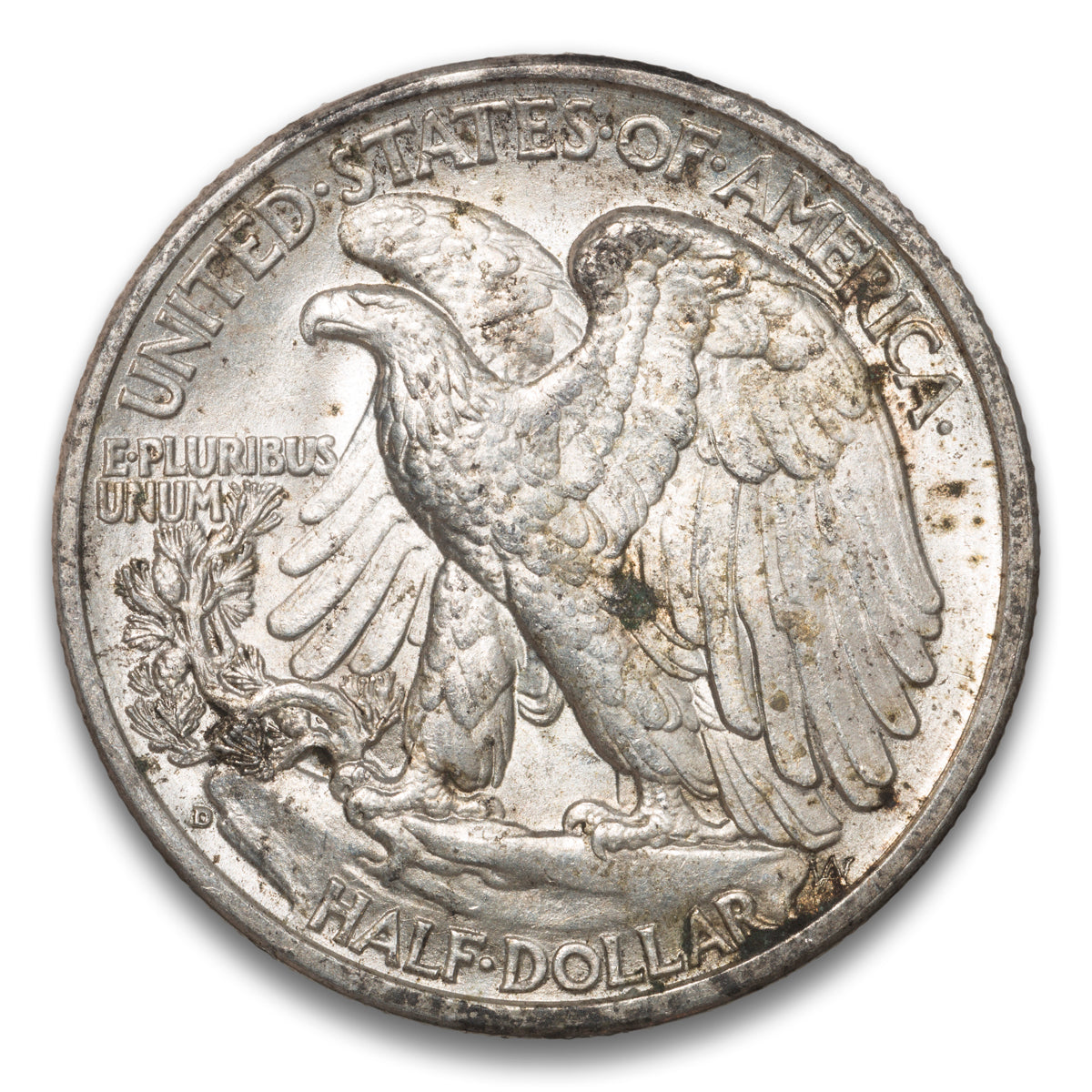 US 50 Cent Walking 1936D MS-62