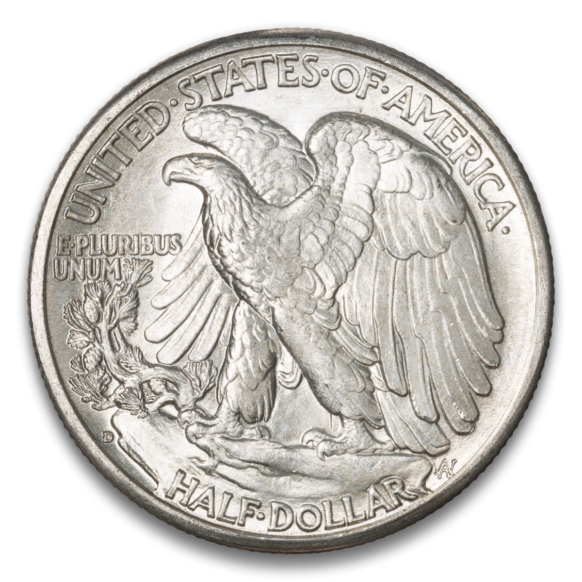 US 50 Cent Walking 1943D MS-63