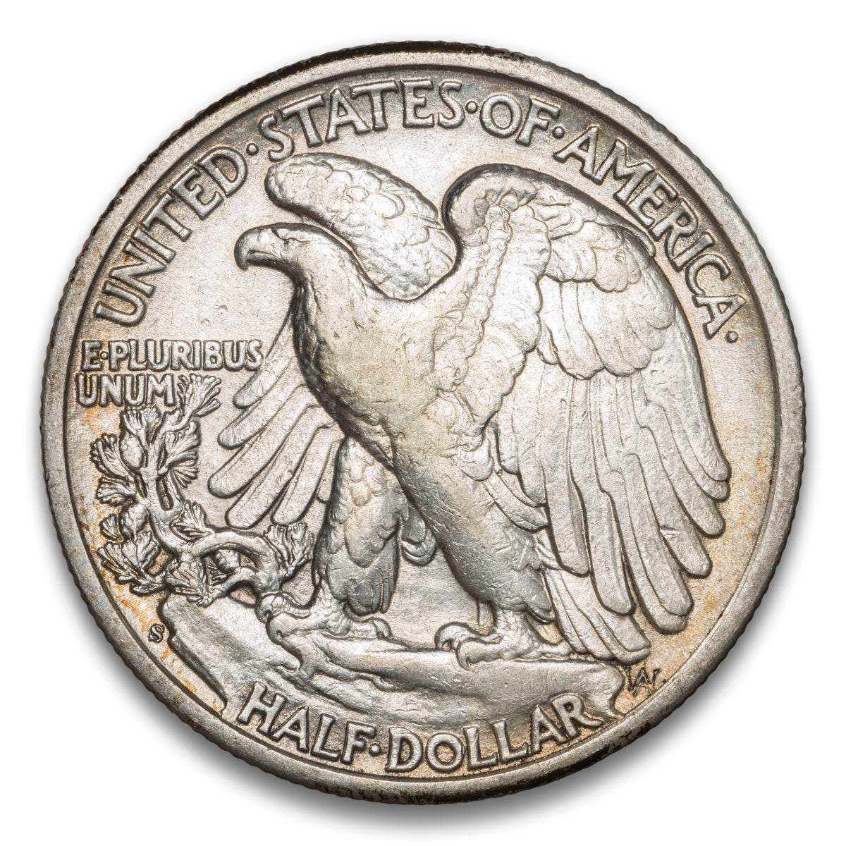 US 50 Cent Walking 1943D FS-101 DDO VF-20