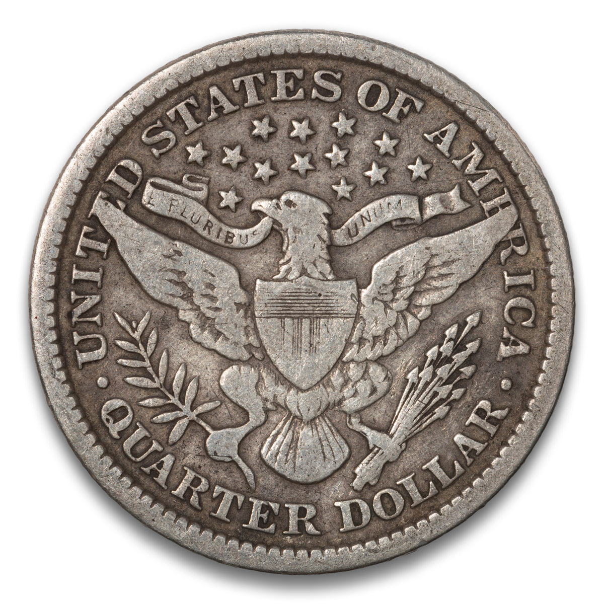 US 25 Cent Barber 1897 F-12