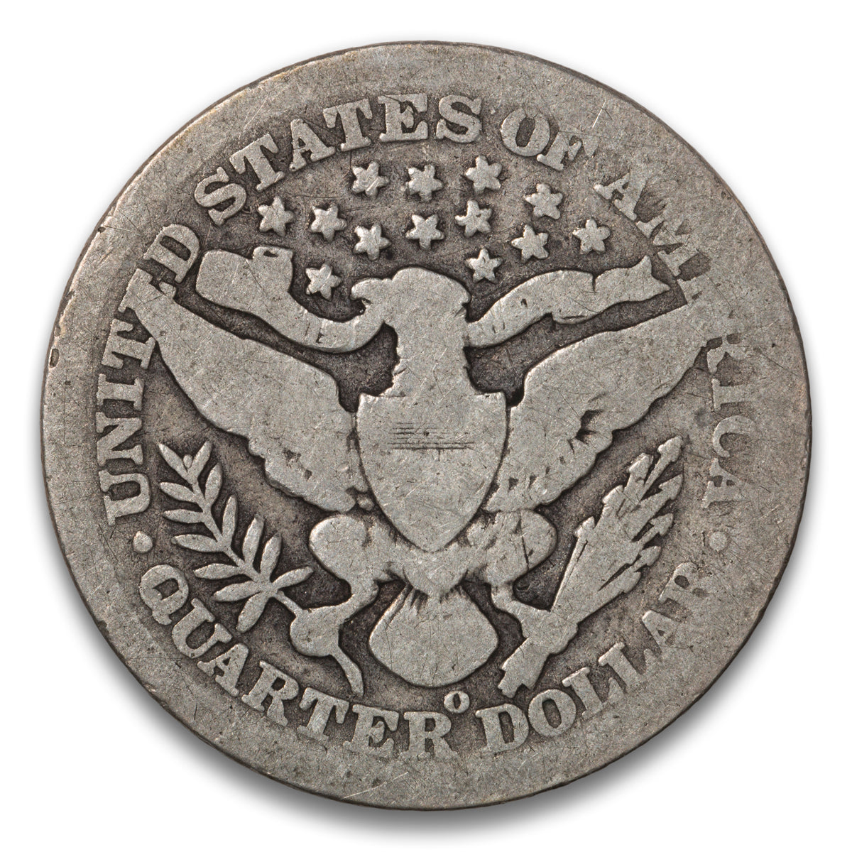 US 25 Cent Barber 1897O aG-3