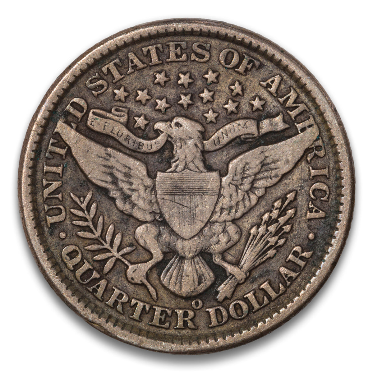 US 25 Cent Barber 1898O F-15