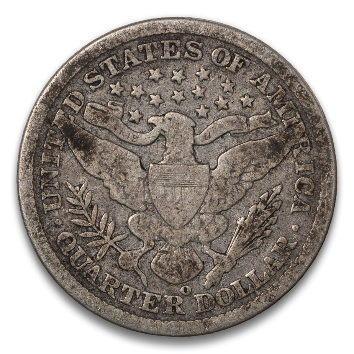 US 25 Cent Barber 1898O G-6