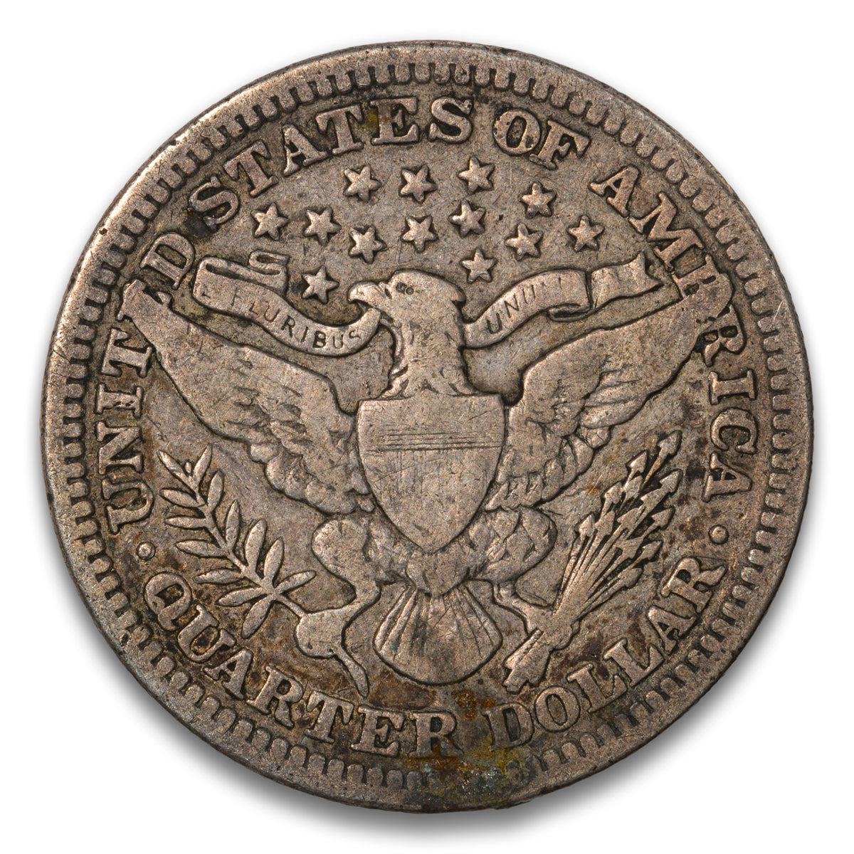 US 25 Cent Barber 1904 F-12