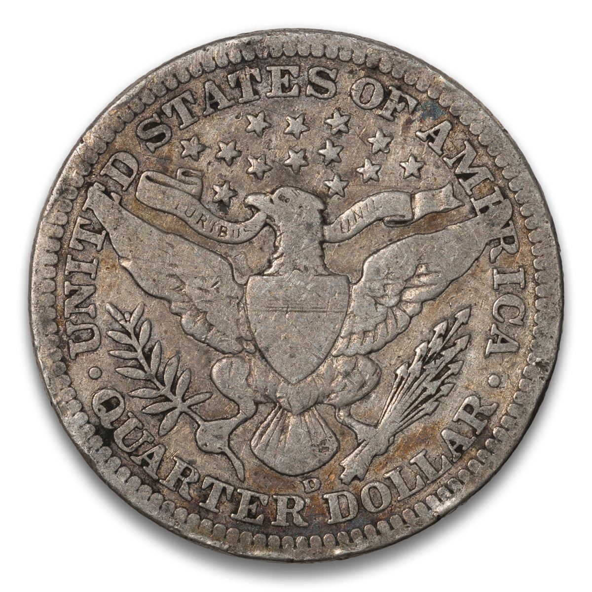 US 25 Cent Barber 1906D VG-10