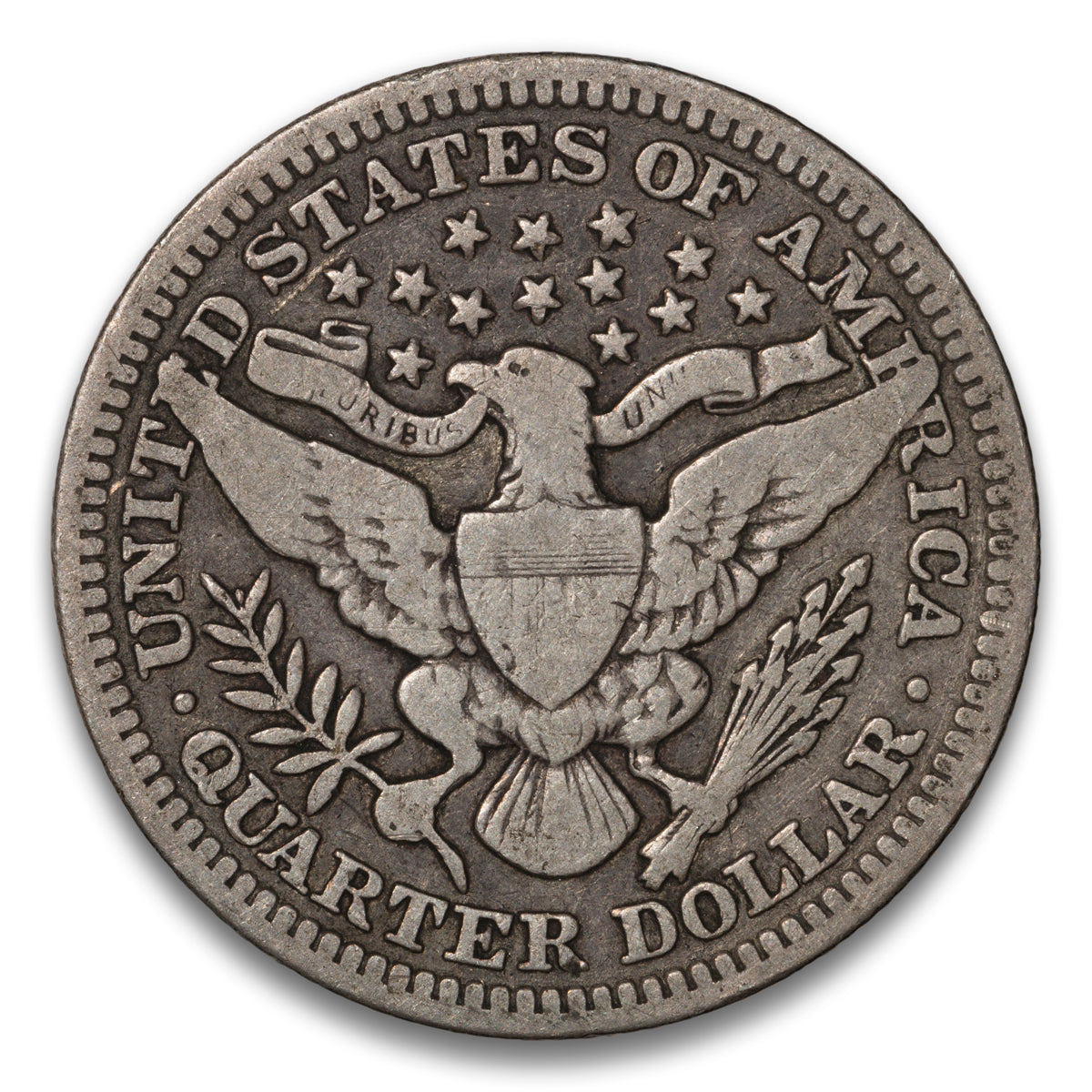 US 25 Cent Barber 1909 VG-10