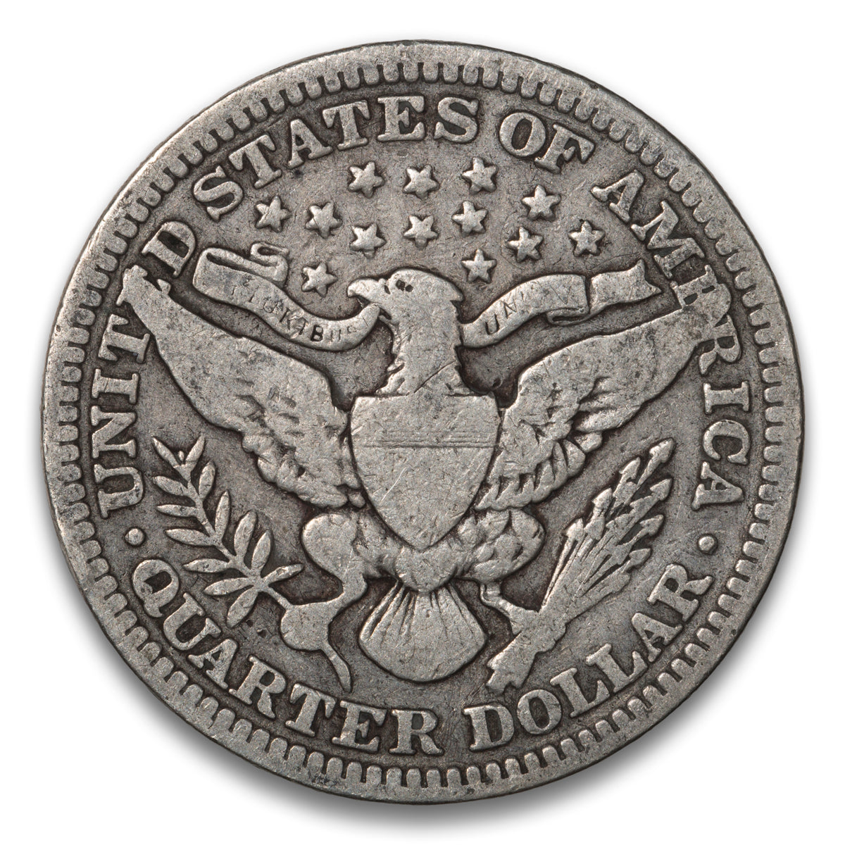 US 25 Cent Barber 1909 VG-10