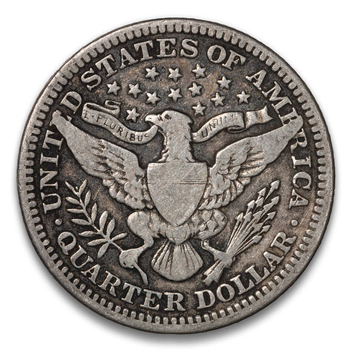 US 25 Cent Barber 1914 F-12