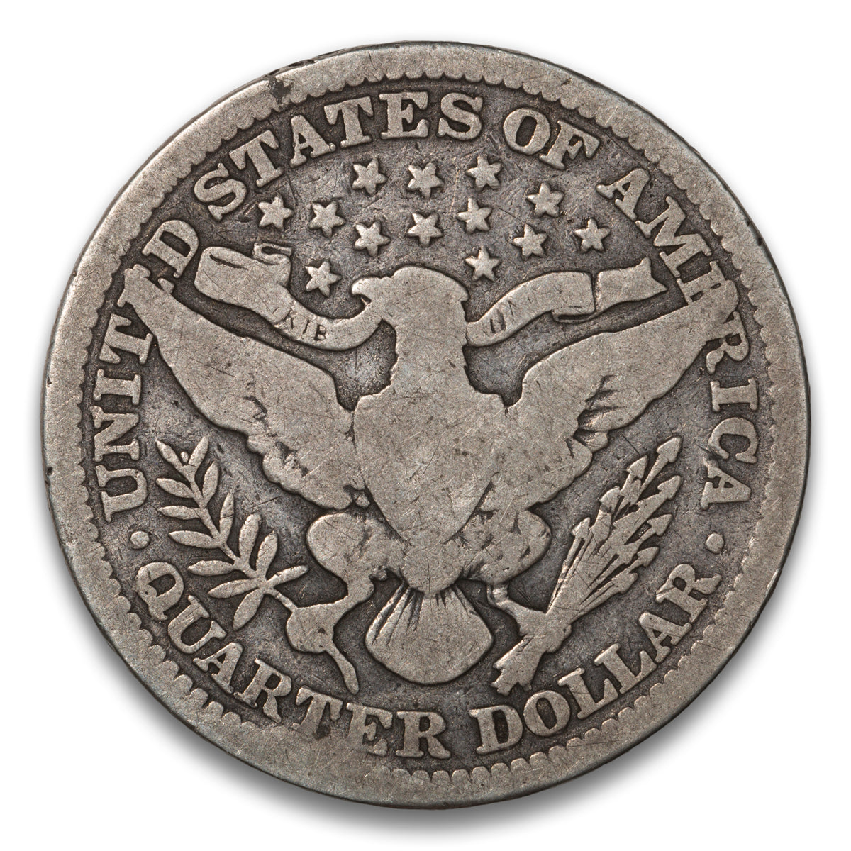 US 25 Cent Barber 1916 VG-8