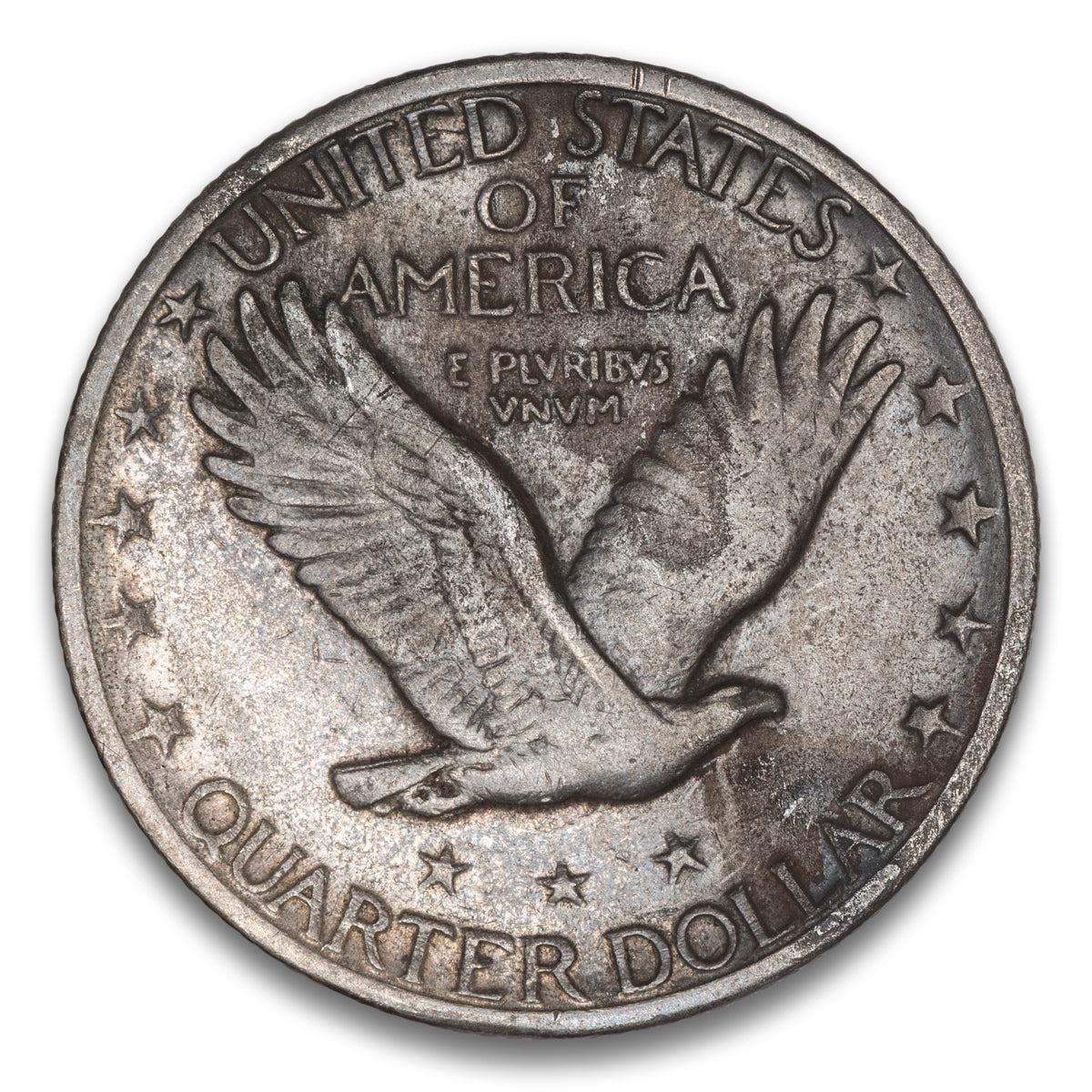US 25 Cent Standing 1928S FS-501 Inverted Mintmark VF-30