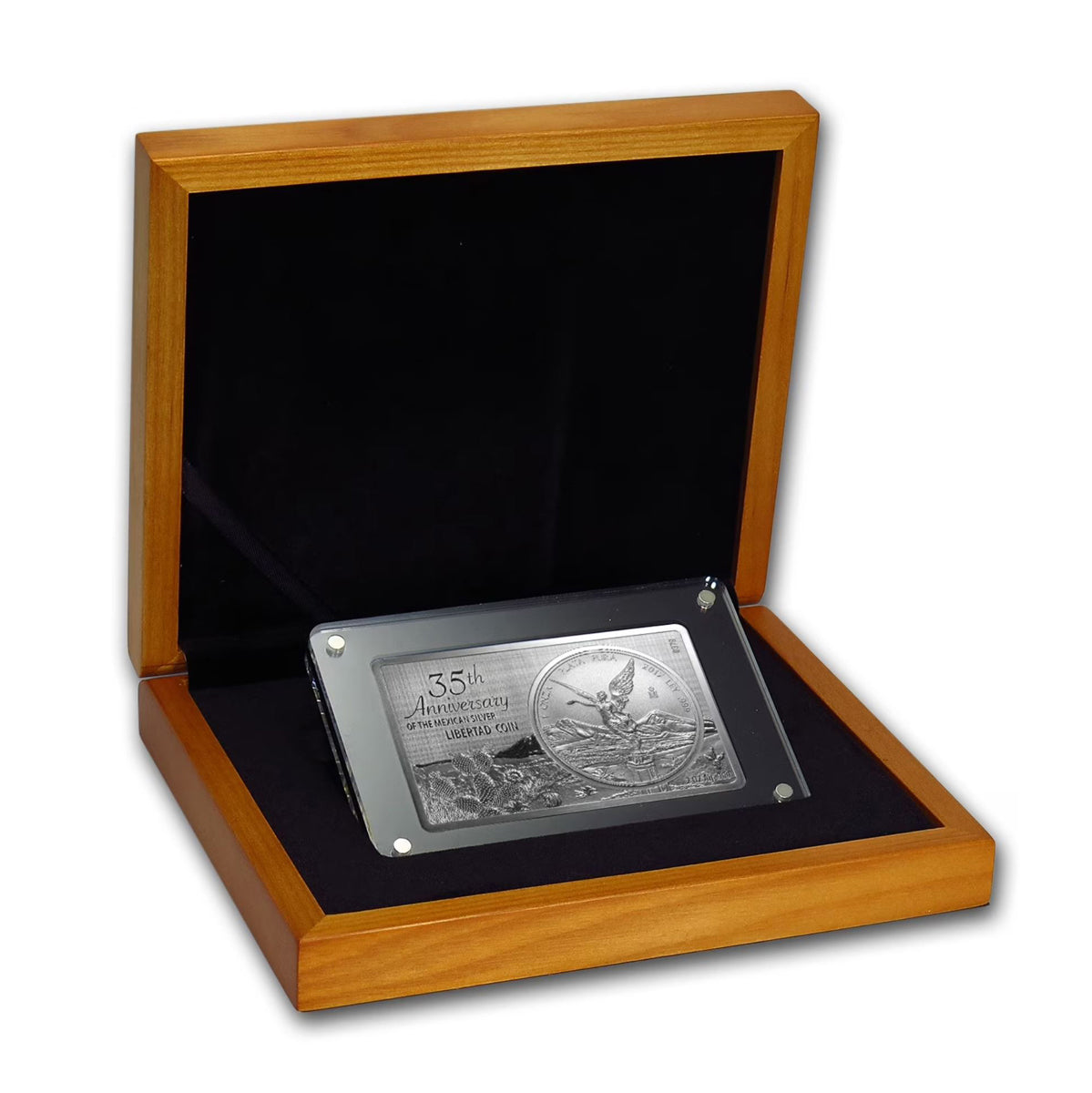 2017 35th Anniversary of the Mexican Silver Libertad - Pure Silver Bar and Coin