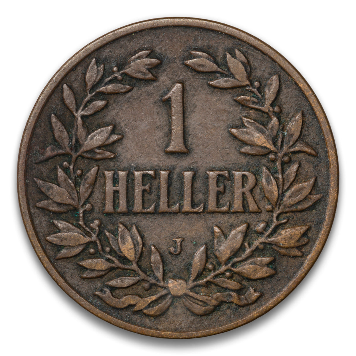 German East Africa Base 1 Heller 1907 J