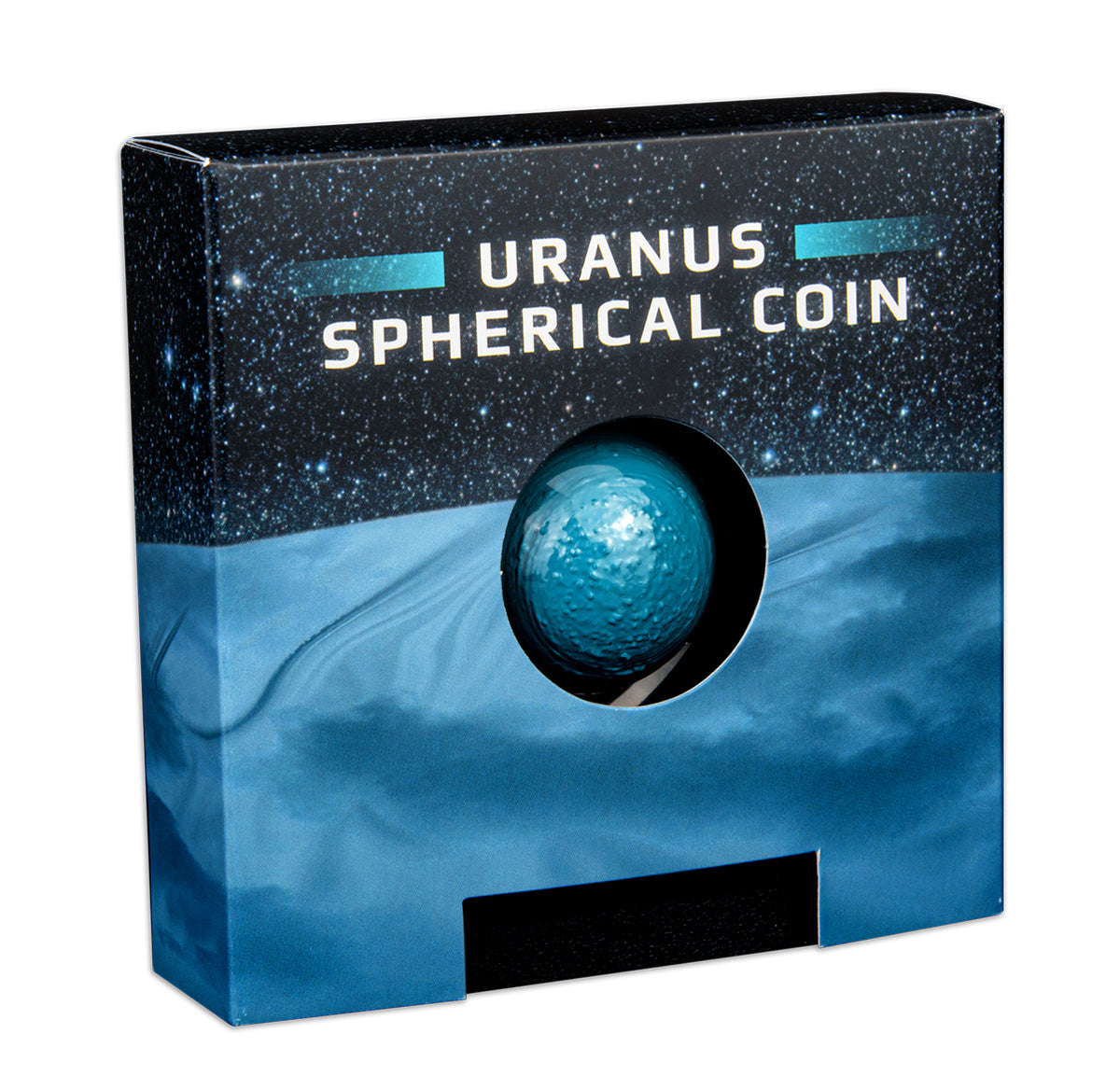2023 $5 Uranus - Pure Silver Coloured Spherical Coin