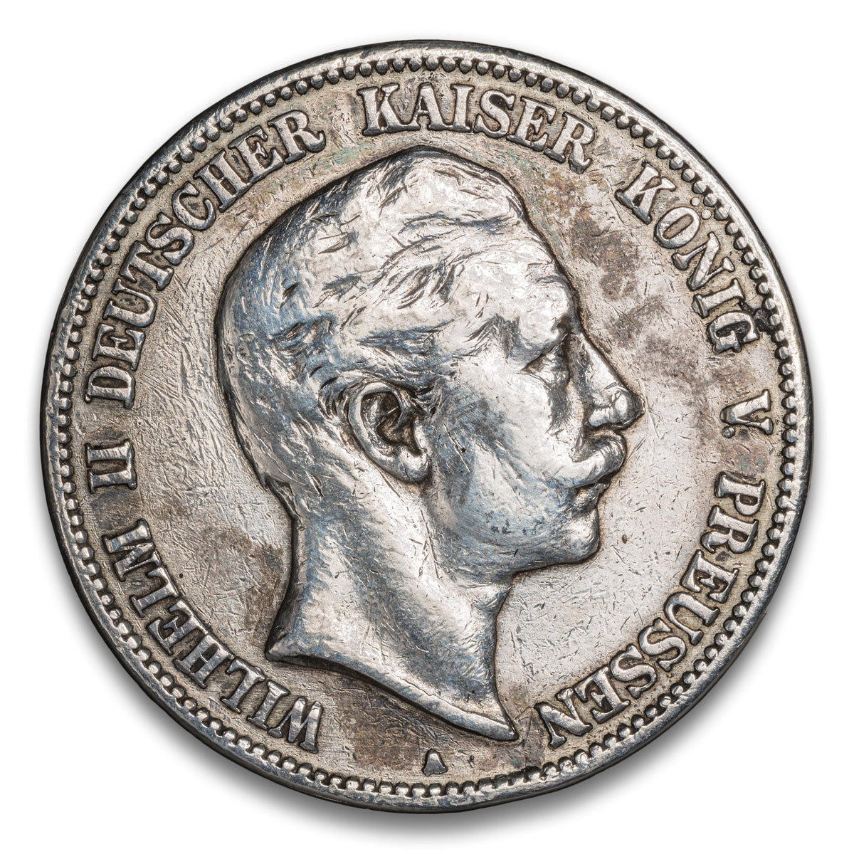 Prussia - German State Silver 5 Mark 1907 A