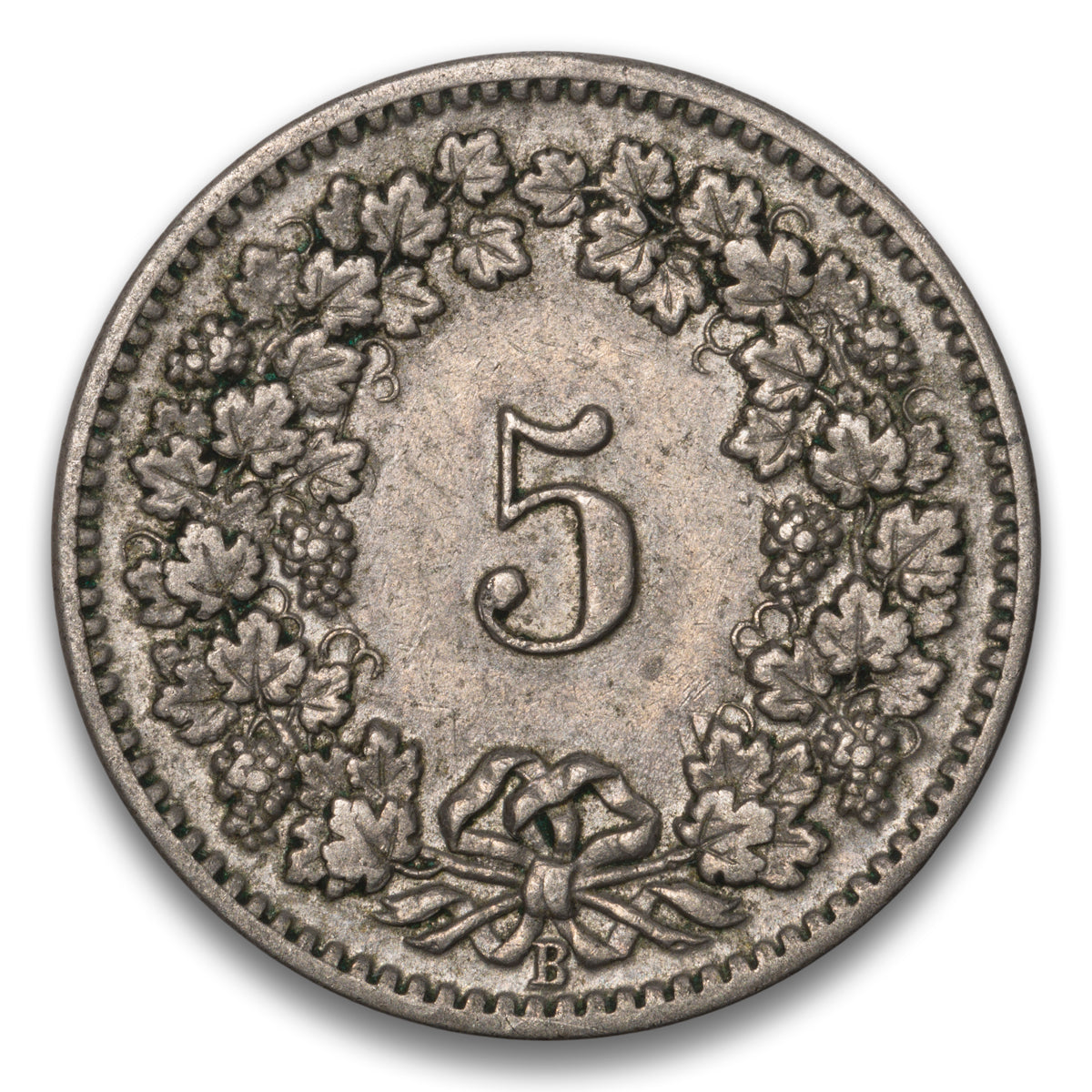 Switzerland 5 Rappen 1906 B