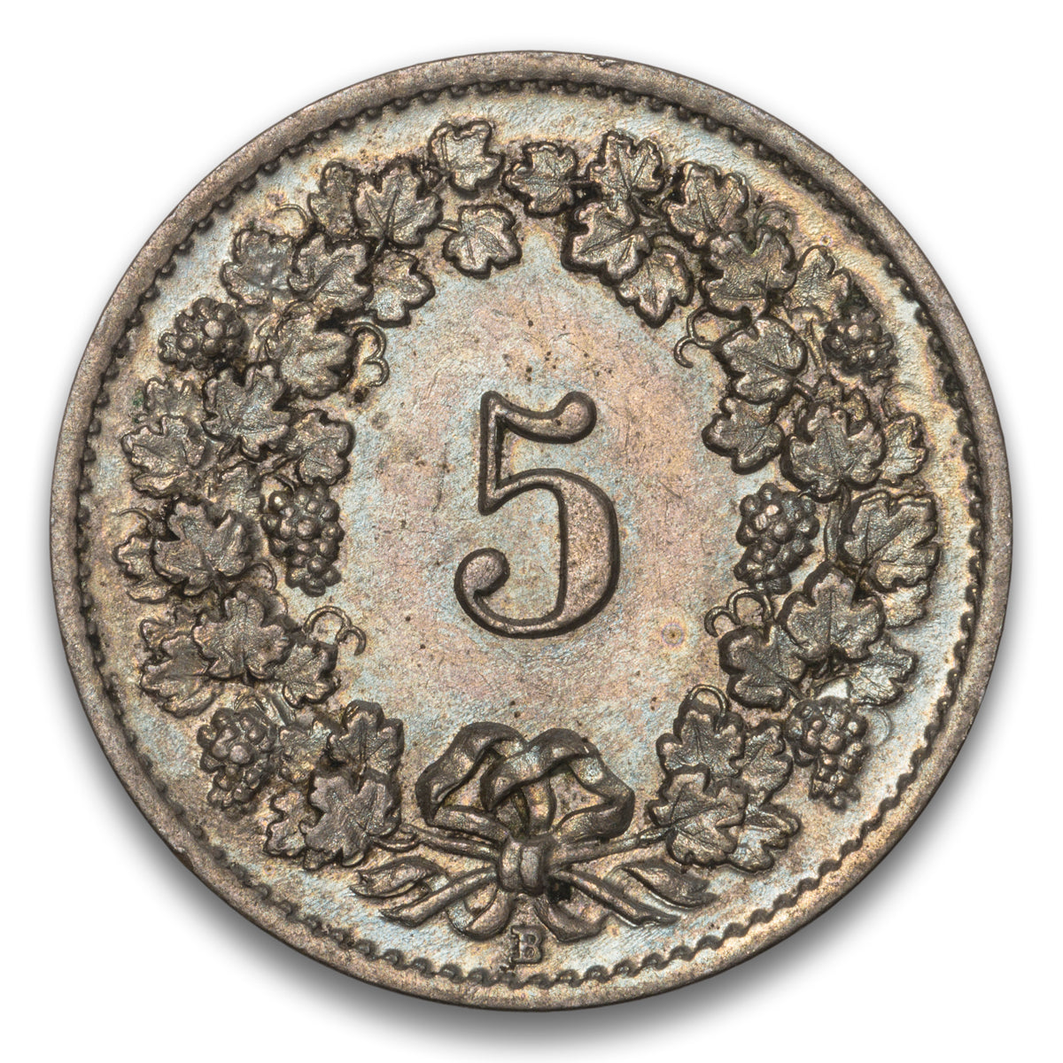 Switzerland 5 Rappen 1920 B
