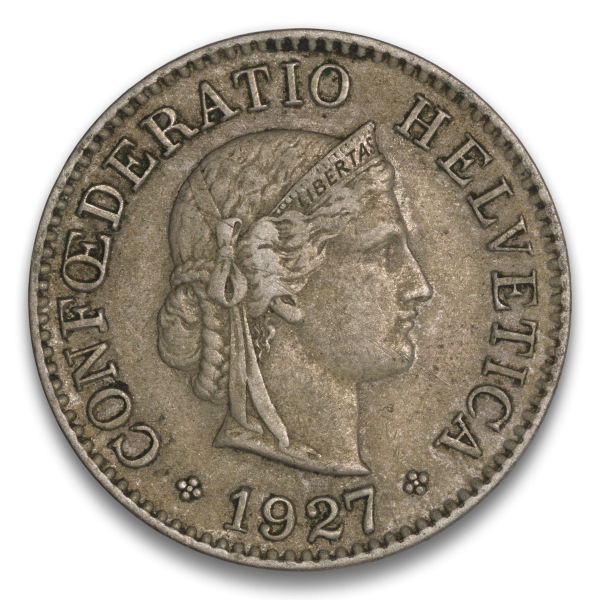 Switzerland 5 Rappen 1927 B