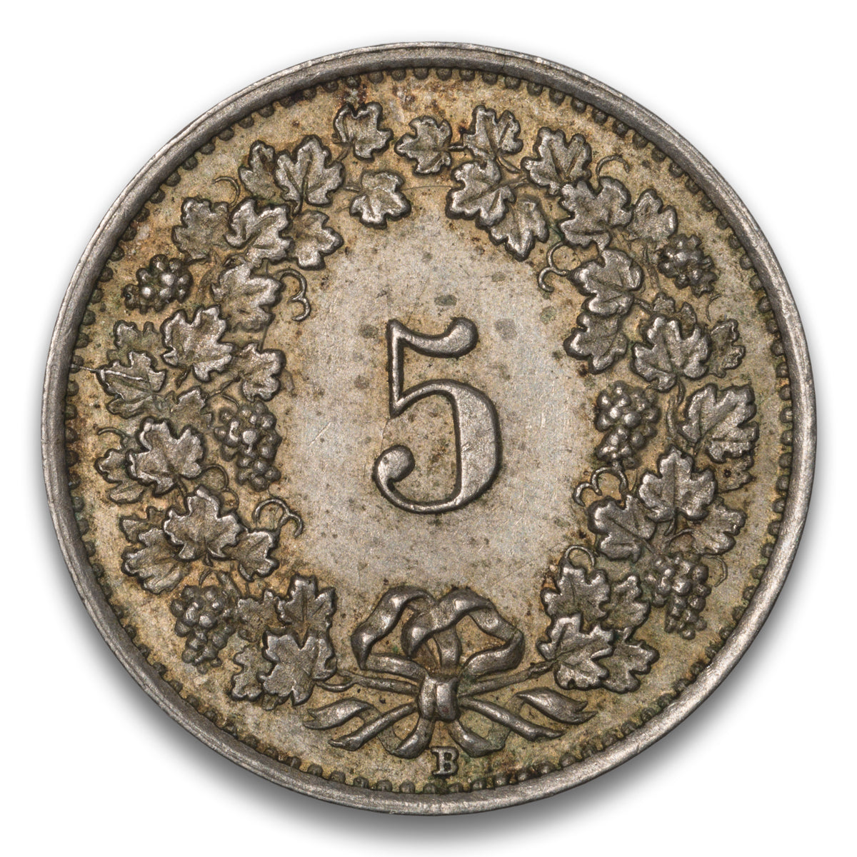 Switzerland 5 Rappen 1928 B