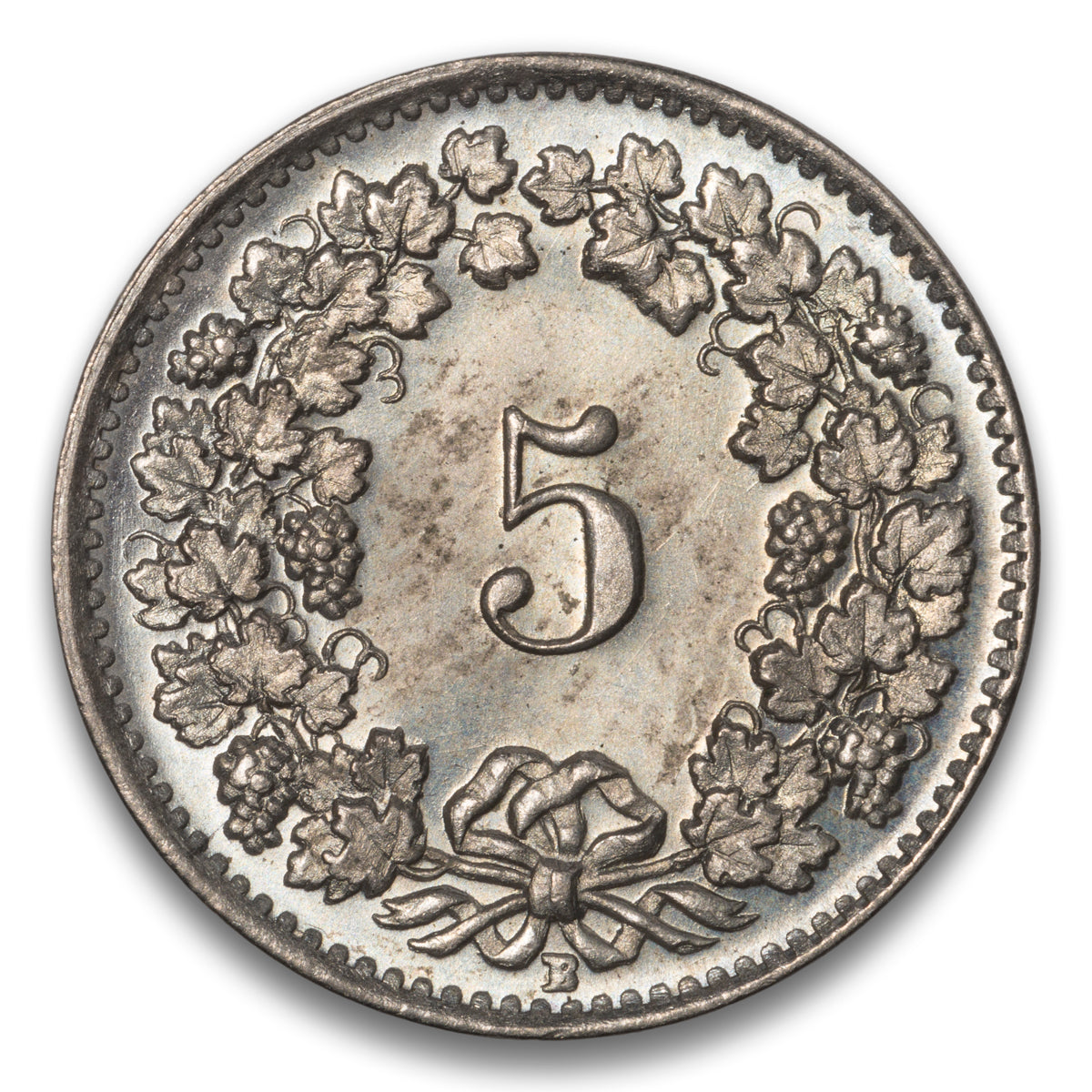 Switzerland 5 Rappen 1944 B