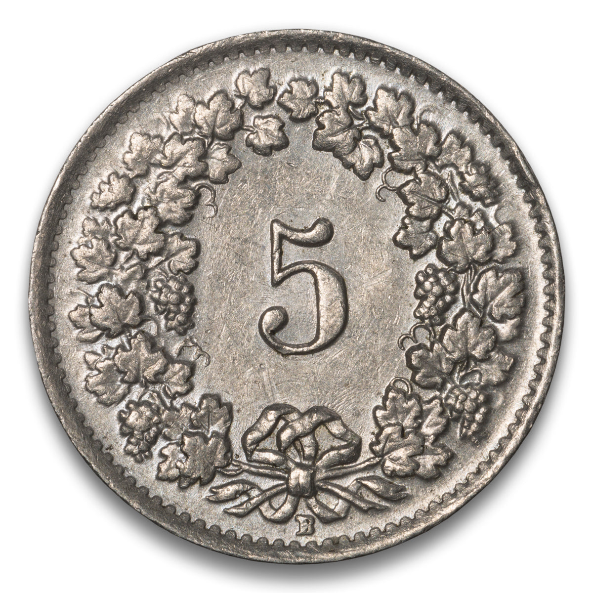 Switzerland 5 Rappen 1945 B
