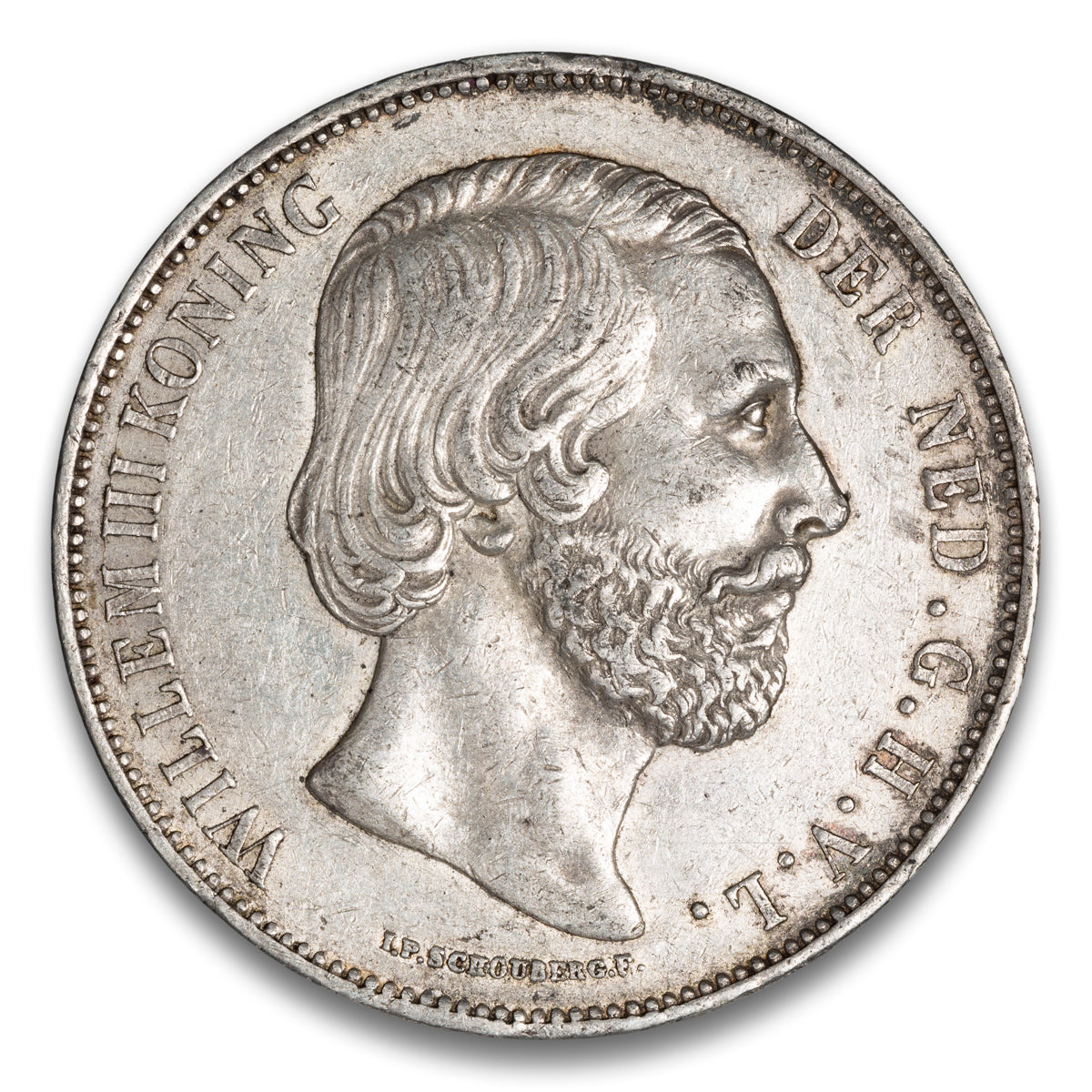 Netherlands 2 1/2 Gulden 1873