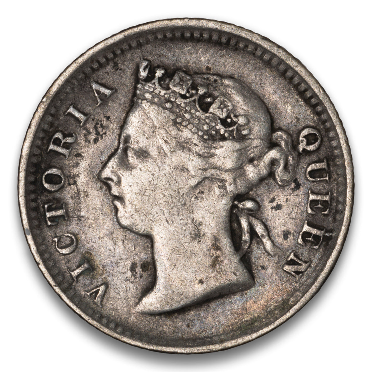 Hong Kong 5 Cents 1895