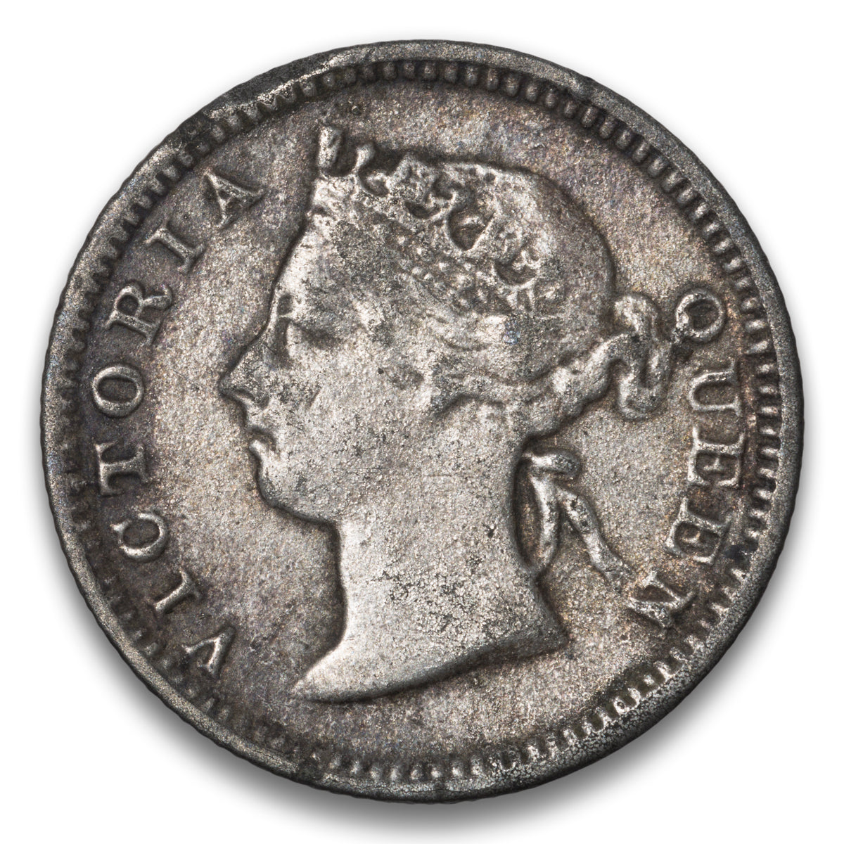 Hong Kong 5 Cents 1897