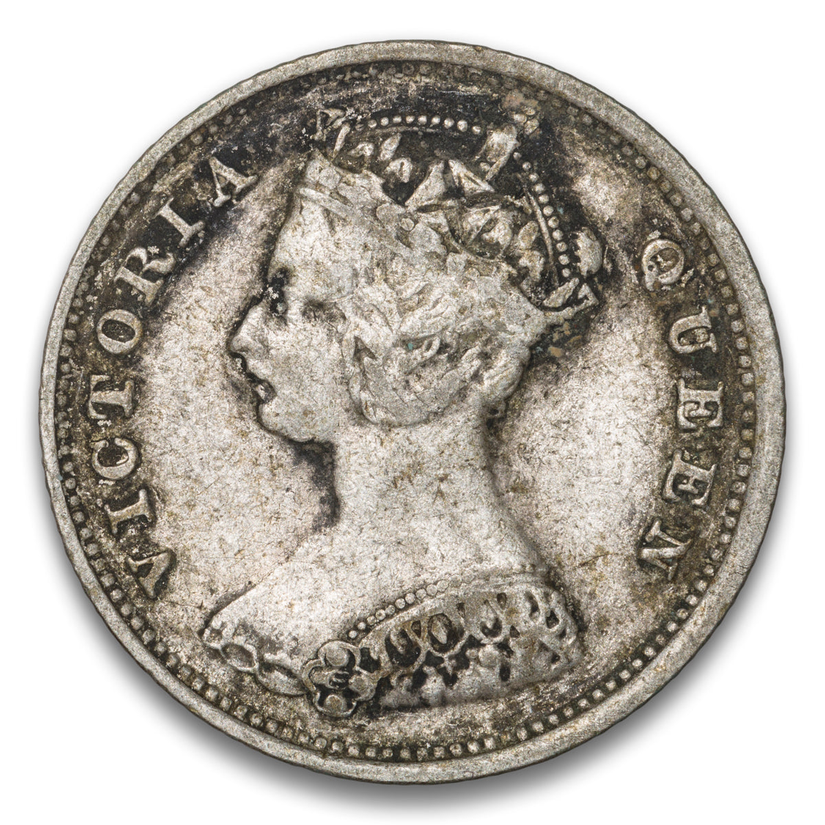 Hong Kong 10 Cents 1901