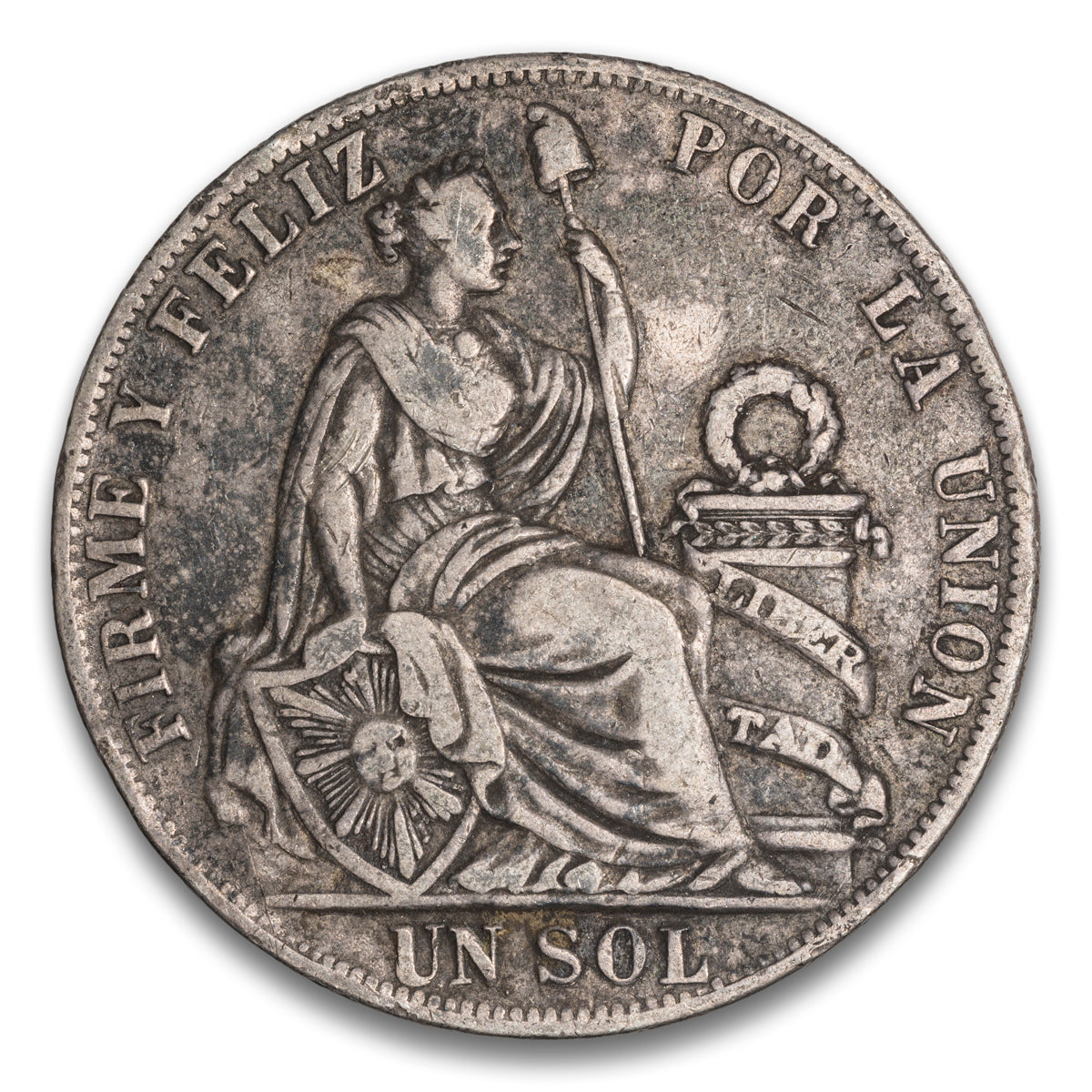 Peru 1 Sol 1889 TF