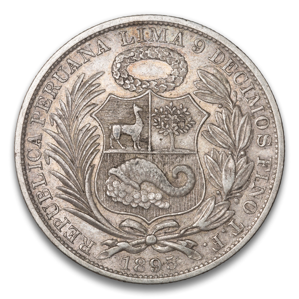 Peru 1 Sol 1895 TF