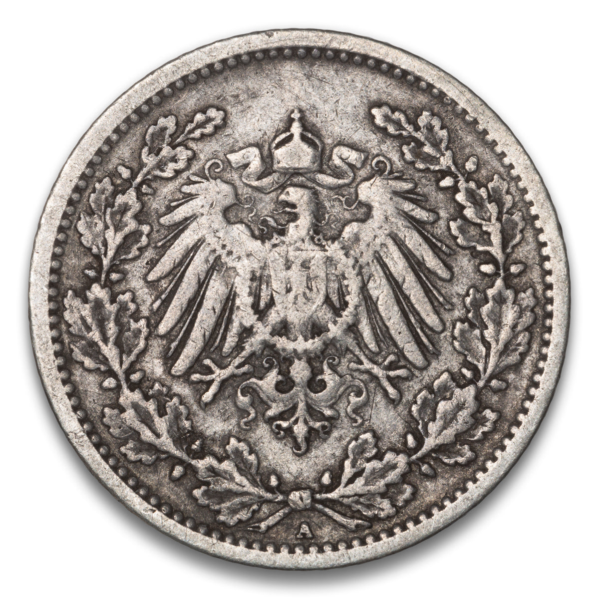 Germany 1/2 Mark 1905 A