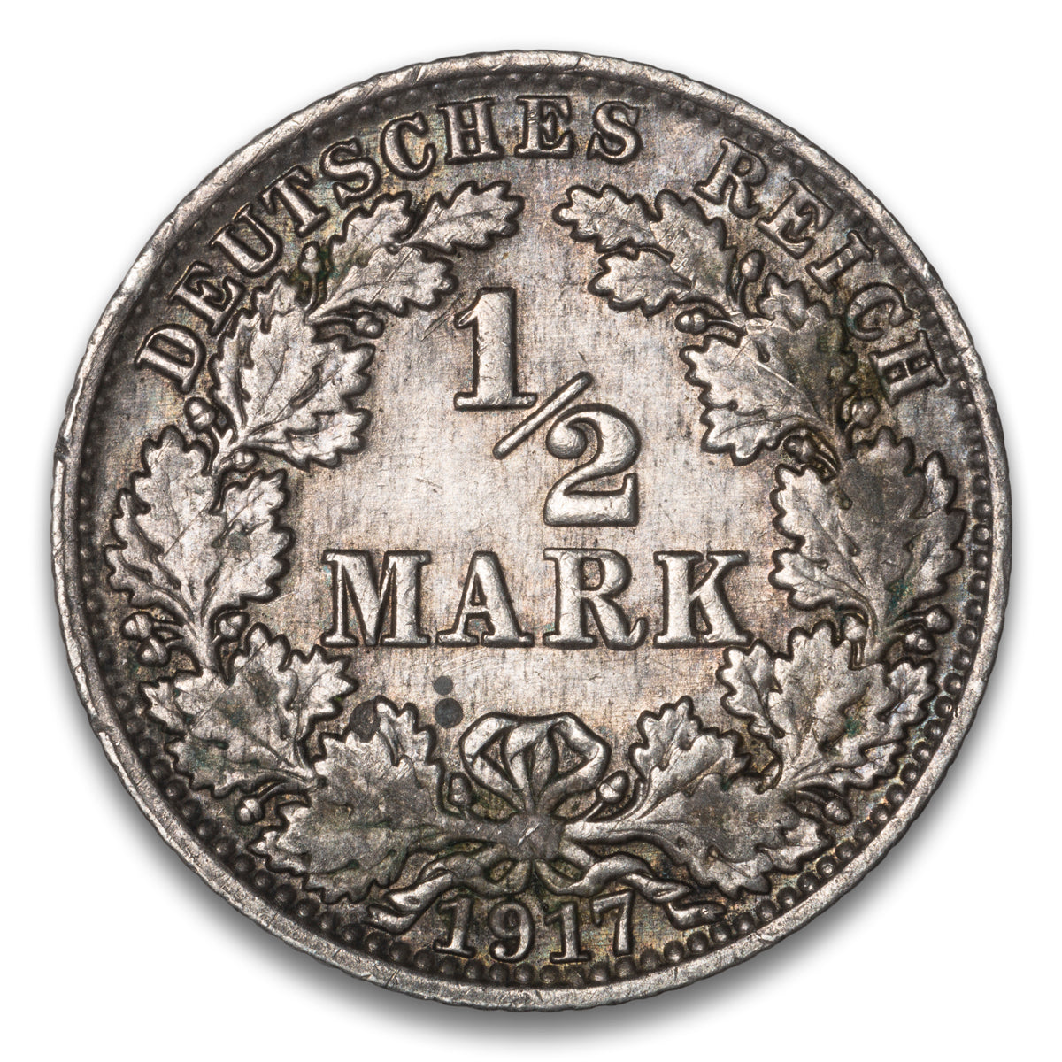 Germany 1/2 Mark 1917 A