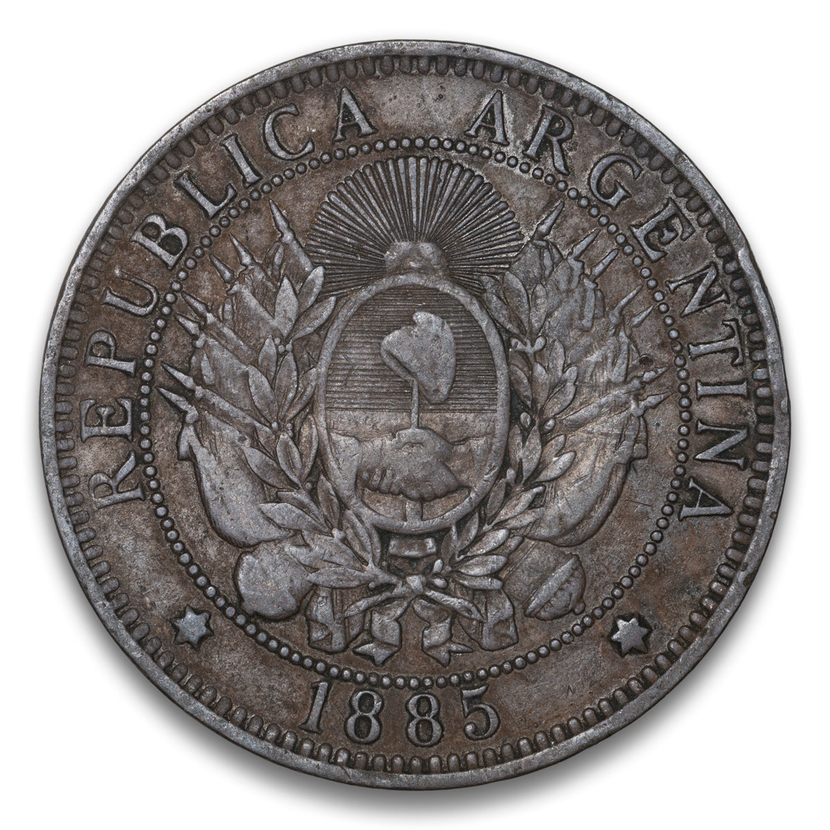 Argentina 2 Centavos 1885