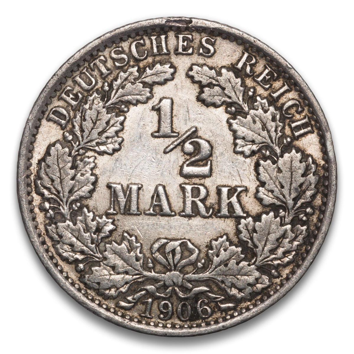 Germany 1/2 Mark 1906 A