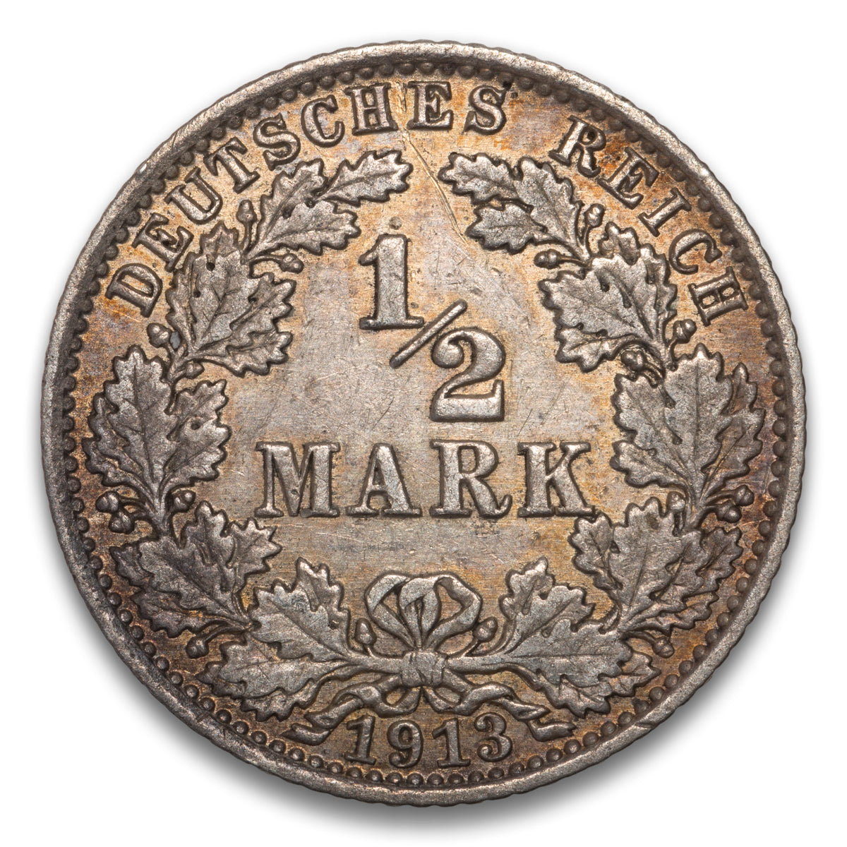Germany 1/2 Mark 1913 A