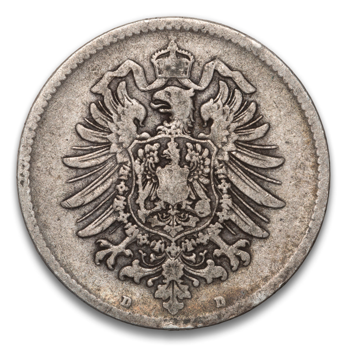Germany 1 Mark 1875 D
