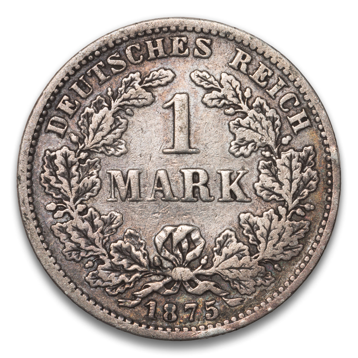 Germany 1 Mark 1875 F