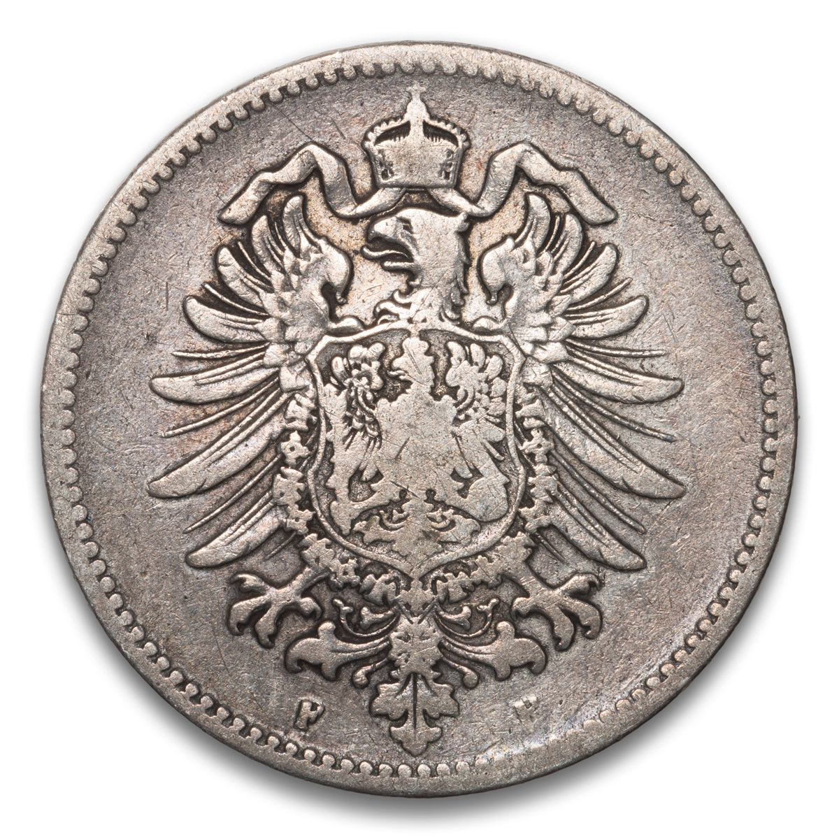 Germany 1 Mark 1875 F