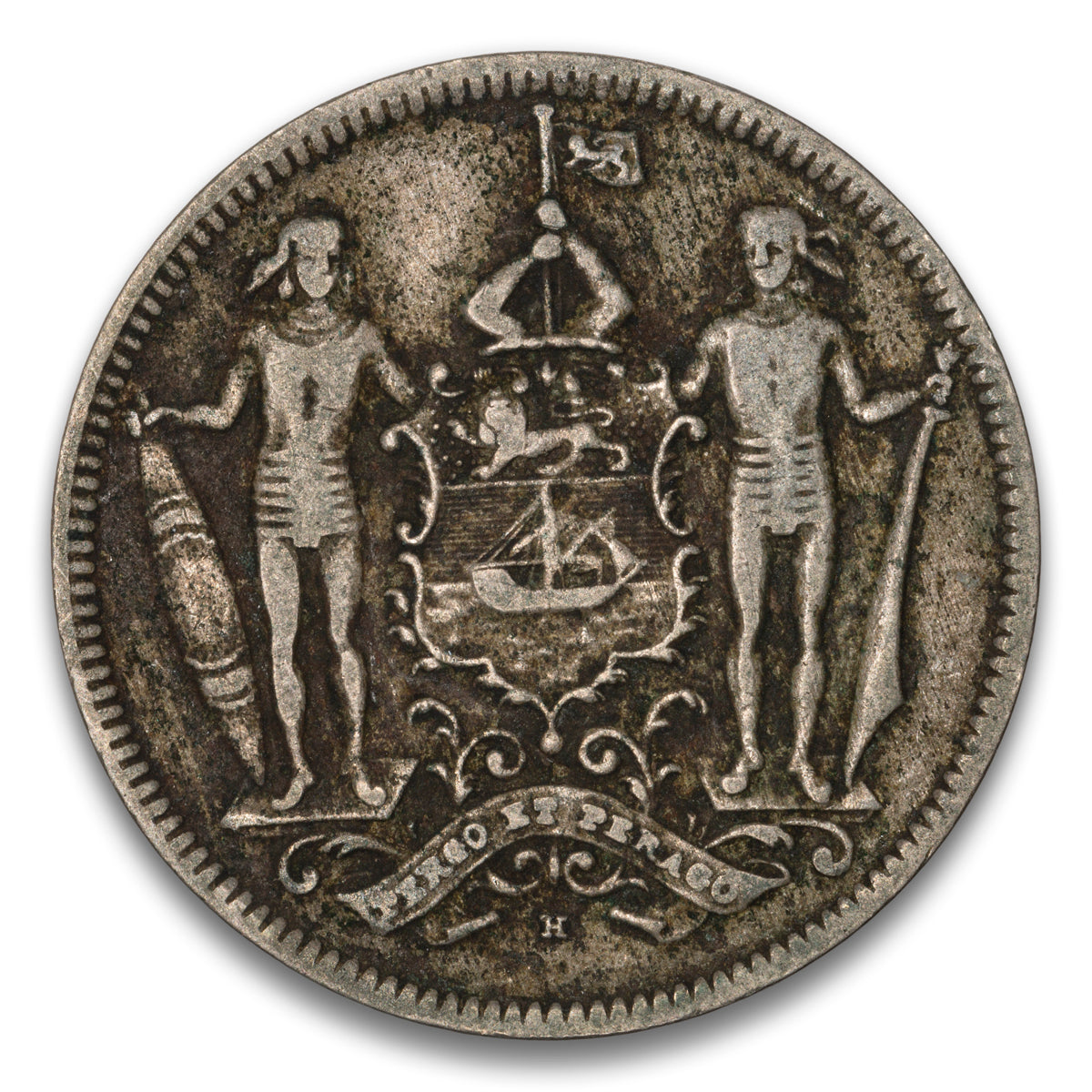 British North Borneo 2 1/2 Cents 1903 H