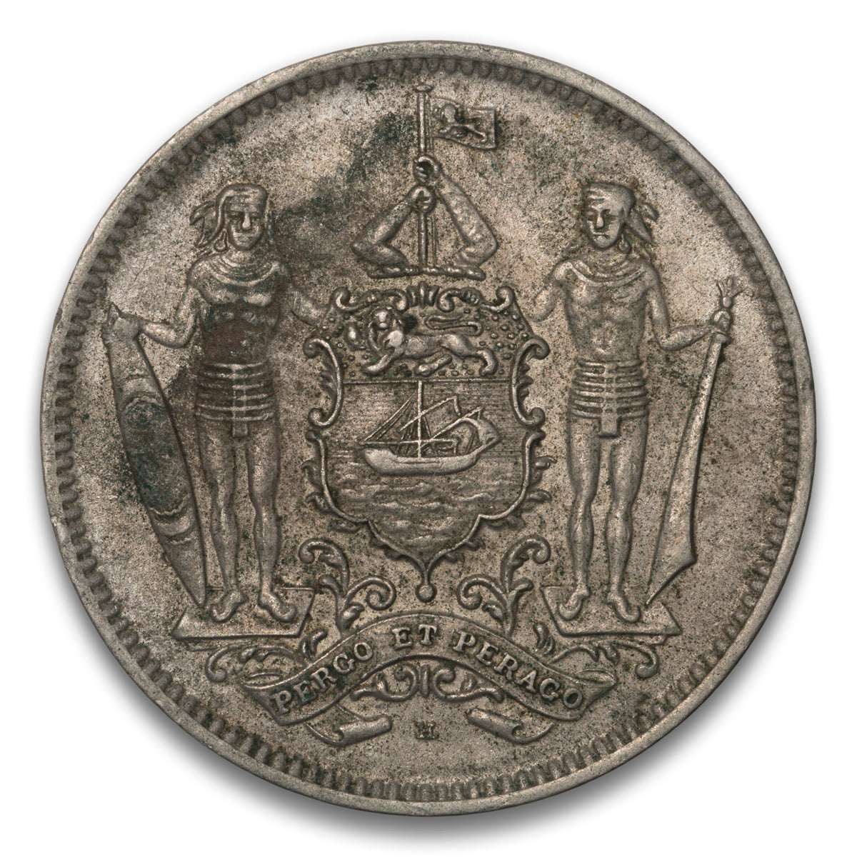 British North Borneo 5 Cents 1938 H