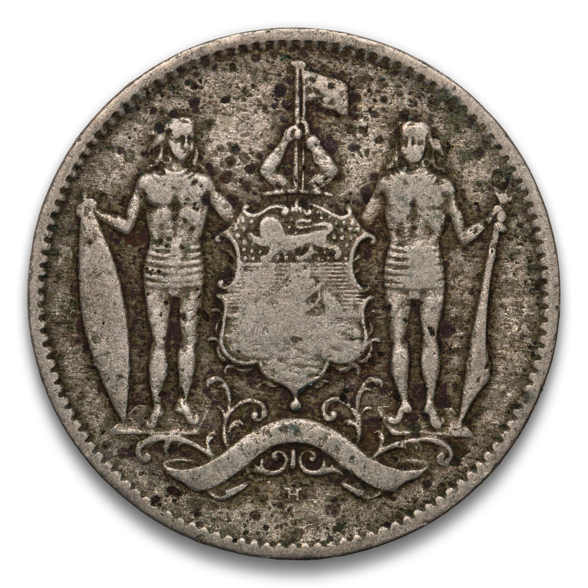 British North Borneo 1 Cent 1904 H