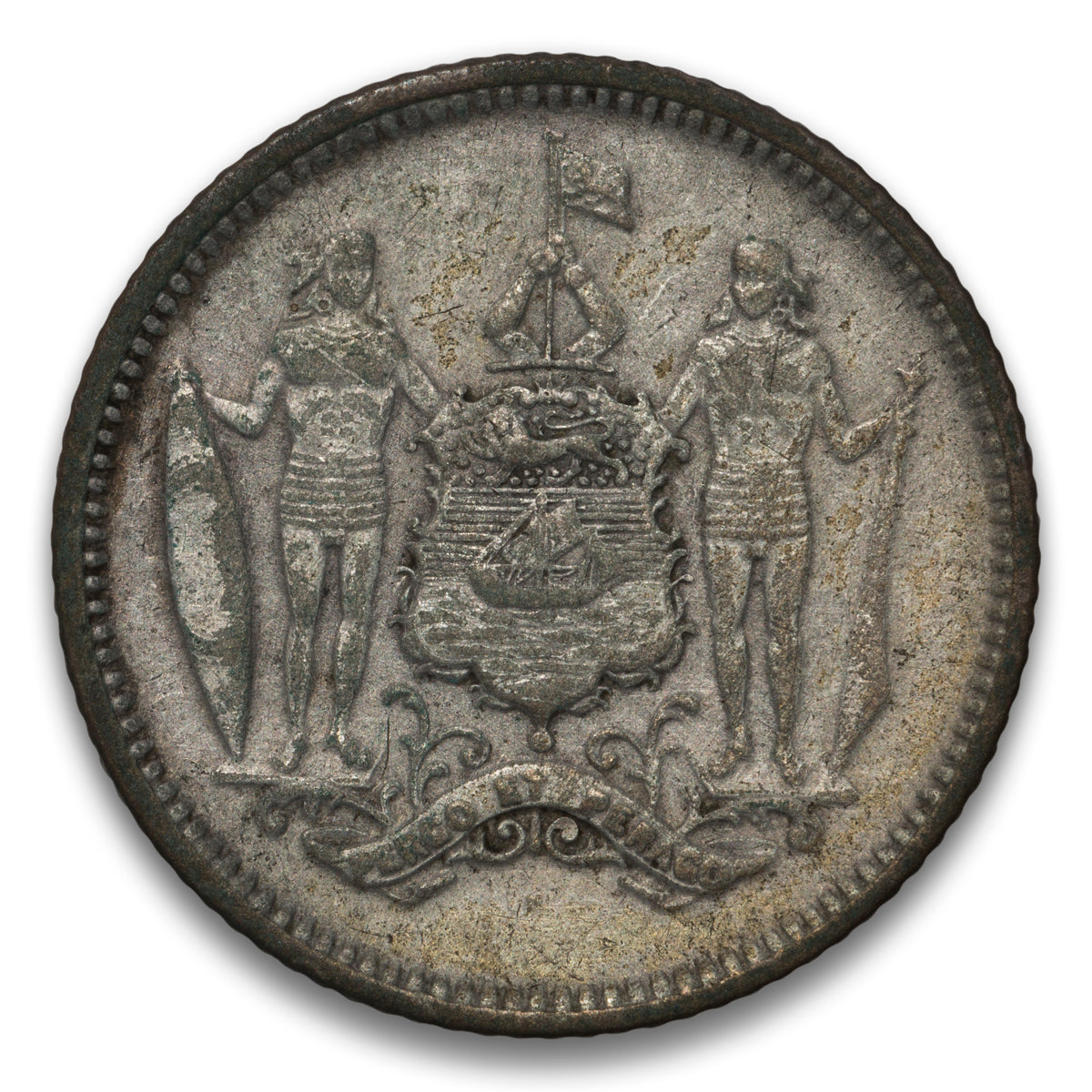 British North Borneo 25 Cents 1929 H