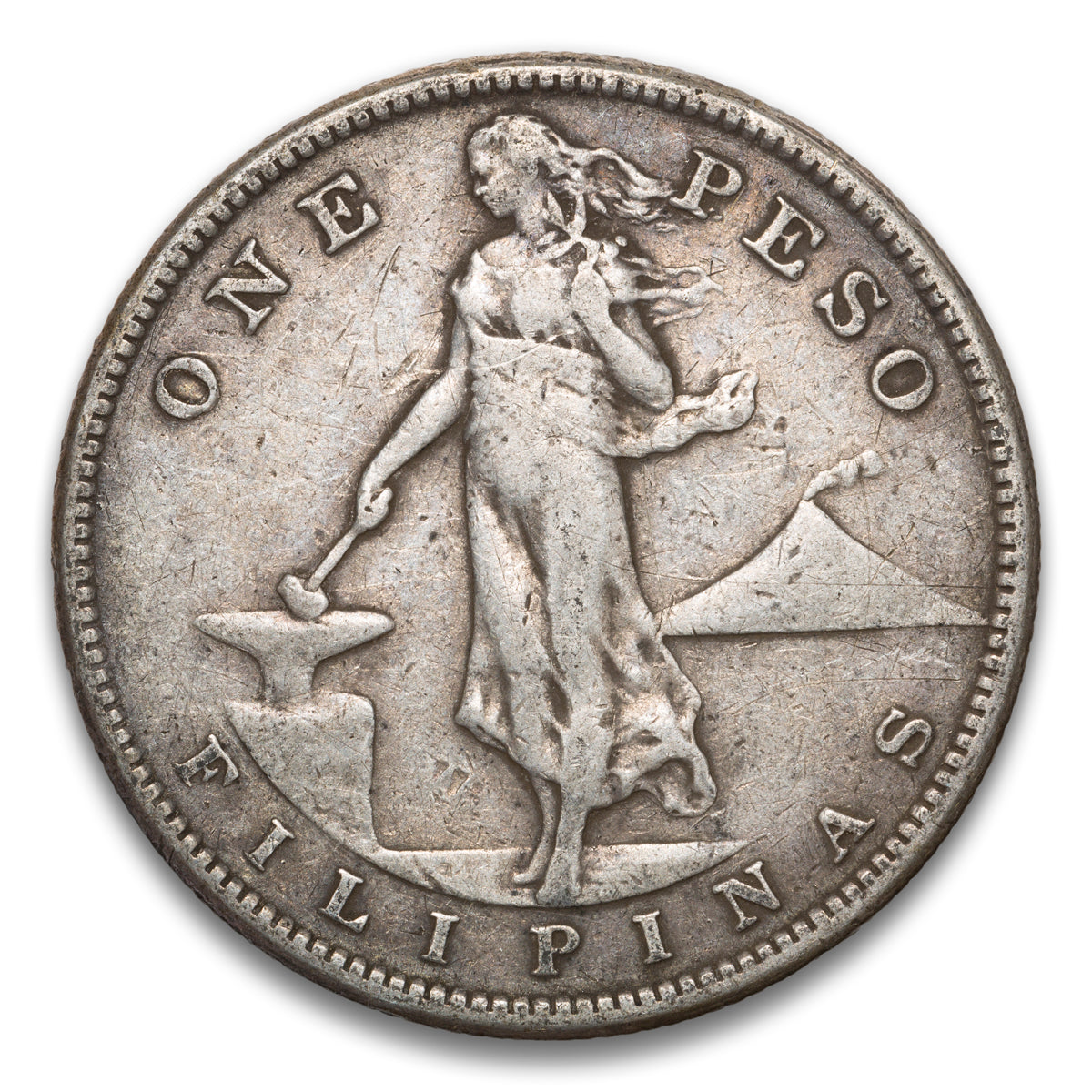 Philippines 1 Peso 1907 S
