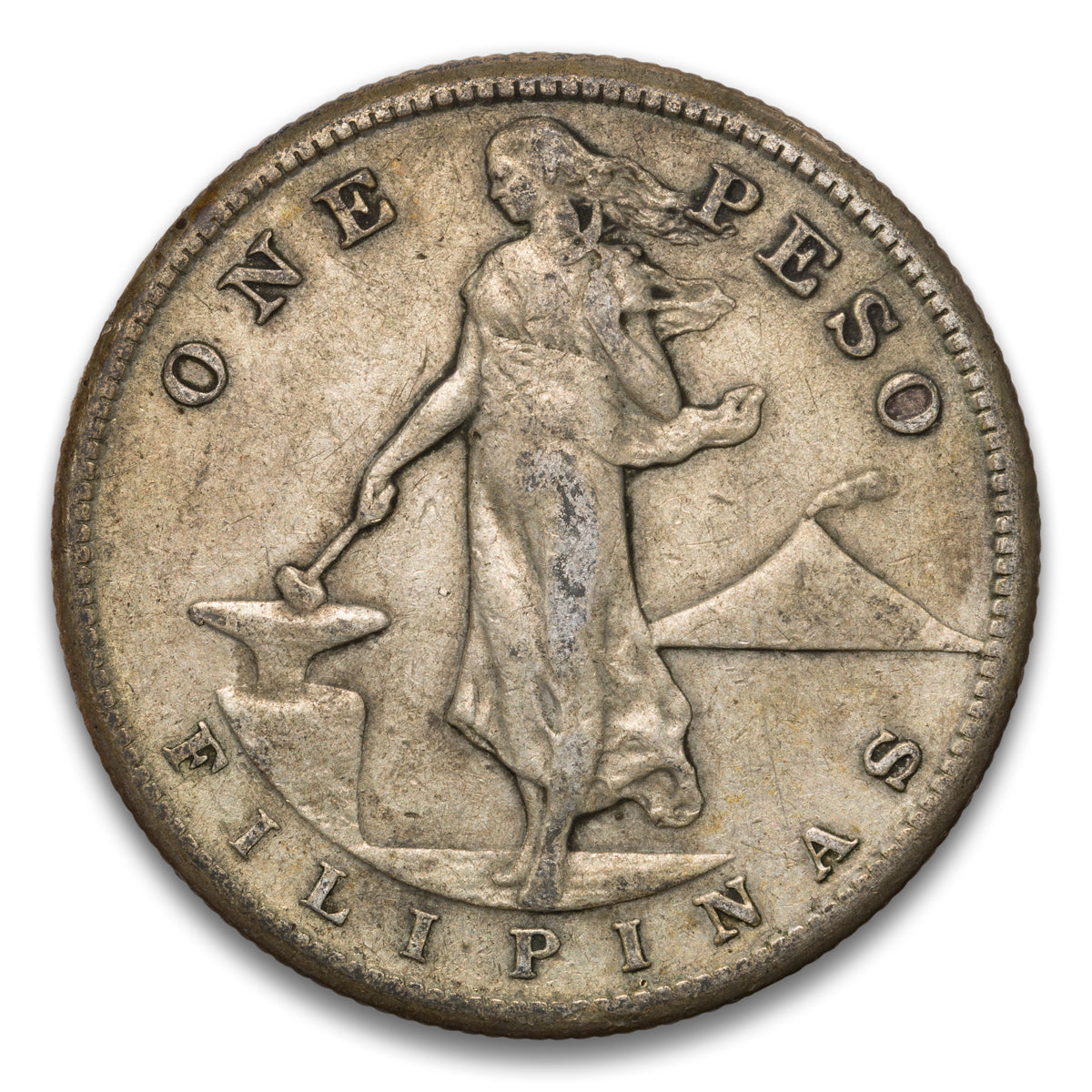 Philippines 1 Peso 1909 S