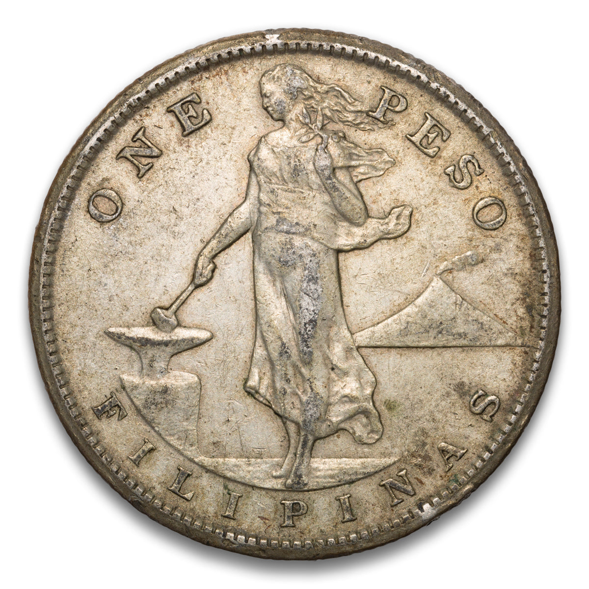 Philippines 1 Peso 1910 S