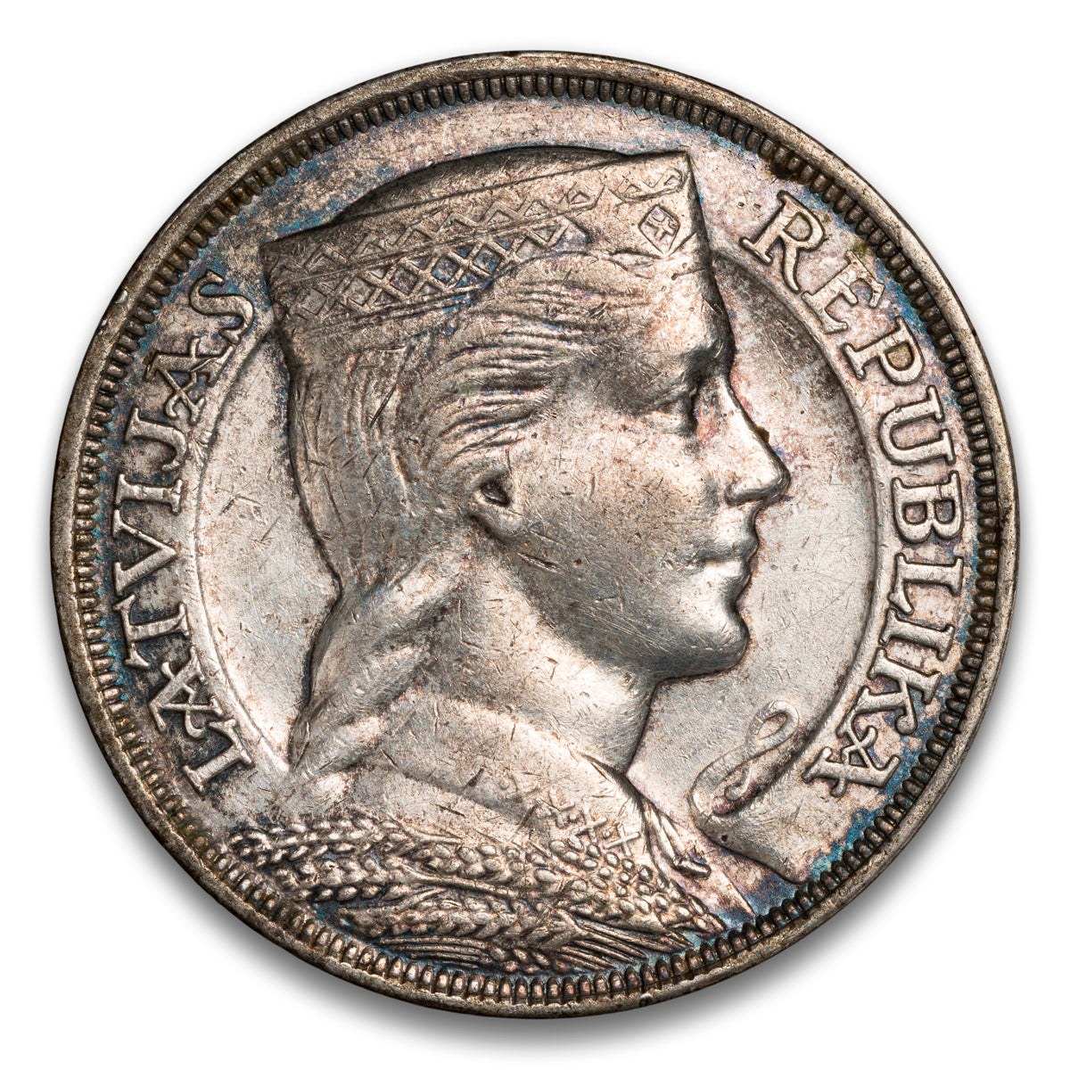 Latvia 5 Lati 1931